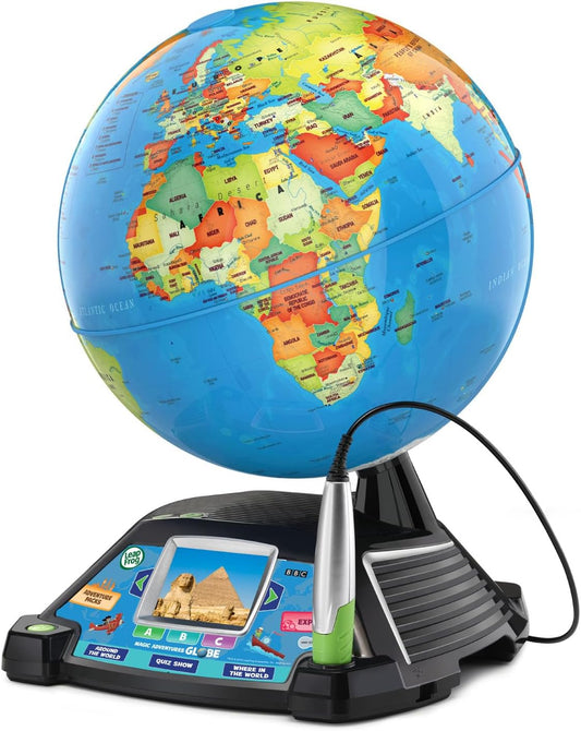 LeapFrog Magic Adventures Globe – Interactive Educational Learning Toy