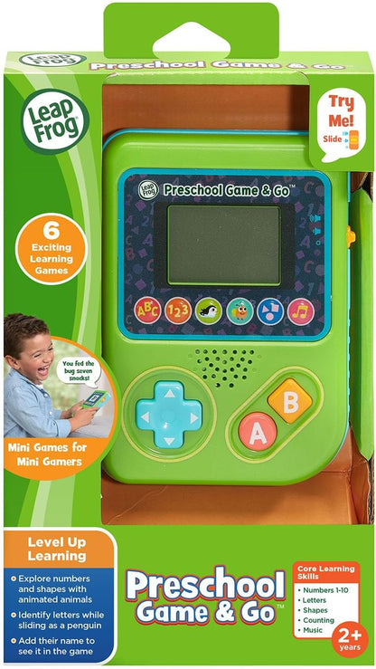LeapFrog Preschool Game & Go Handheld Learning Game – Interactive Educational Toy