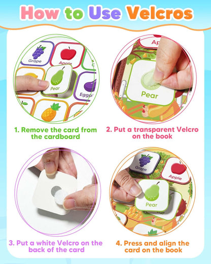 Toddler Busy Book – Montessori Preschool Learning Activities for Kids Ages 3–5