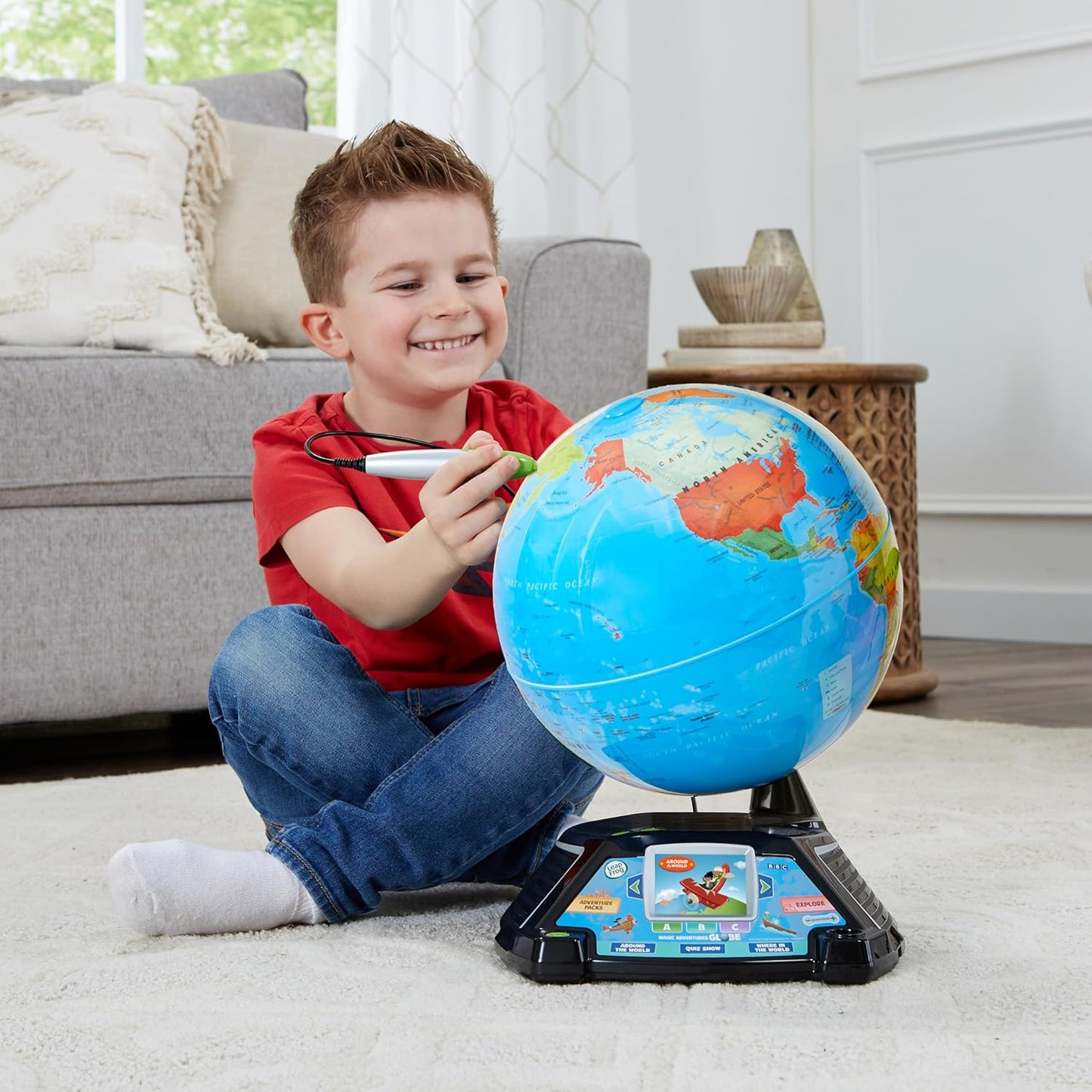 LeapFrog Magic Adventures Globe – Interactive Educational Learning Toy
